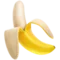 Banan emoji på iPhone