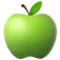 हरे सेब iPhone पर इमोजी (iOS 10.2)