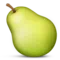 梨 iPhone 上的表情符号 (iOS 8.3)