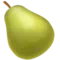 Pear emoji on iPhone (iOS 12.1)
