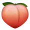 Peach emoji on Apple iOS 9.3