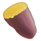 Rostad sötpotatis emoji på iPhone (iOS 9.1)