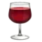 葡萄酒杯 iPhone 上的表情符号 (iOS 8.3)
