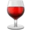 Wine Glass emoji on Apple iOS 17.4