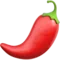 ️ Hot Pepper emoji on Apple iOS 10.2