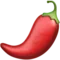 ️ Hot Pepper emoji on Apple iOS 17.4