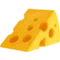 Cheese Wedge emoji on iPhone (iOS 12.1)
