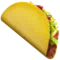 Taco emoji on Apple iOS 9.1