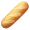 Baguettebrød emoji på iPhone