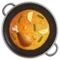 Chảo nông đựng thức ăn emoji trên iPhone (iOS 15.4)