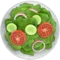 Grøn salat emoji på iPhone