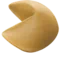 Fortune Cookie emoji on iPhone (iOS 12.1)