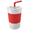 Cup with Straw emoji on iPhone (iOS 12.1)