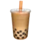 Bubble Tea emoji on iPhone (iOS 14.6)