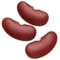Bønner emoji på iPhone