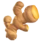 Ginger Root emoji on iPhone (iOS 16.4)