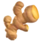 Ingefærrod emoji på iPhone