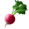 Rodfrugt emoji på iPhone