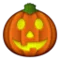 Jack-O-Lantern emoji on Apple iOS 5.0