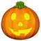 Jack-O-Lantern emoji on Apple iOS 18.4