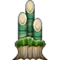 Pine Decoration emoji on Apple iOS 5.0
