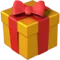 Wrapped Gift emoji on Apple iOS 18.4