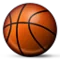 Basketball emoji on Apple iOS 4.0