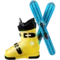 Σκι emoji στο iPhone (iOS 11.1)