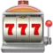 Slot Machine emoji on Apple iOS 14.5