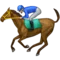Horse Racing emoji on Apple iOS 5.1