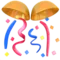 Confetti Ball emoji on Apple iOS 18.4