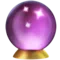 Crystal Ball emoji on Apple iOS 18.4