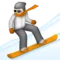 Snowboarder emoji on Apple iOS 8.3