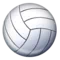 Volleyball emoji on Apple iOS 9.1
