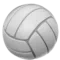 Volleyball emoji on Apple iOS 17.4
