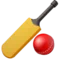 Cricket Game emoji on Apple iOS 17.4