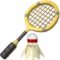 Badminton emoji on Apple iOS 14.5