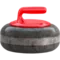 Curling Stone emoji on iPhone (iOS 16.4)