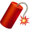 Firecracker emoji on Apple iOS 18.4