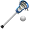 Lacrosse emoji on Apple iOS 17.4