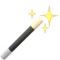 Tryllestav emoji på iPhone