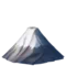 Mount Fuji emoji on Apple iOS 12.2