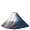 Mount Fuji emoji on Apple iOS 17.4