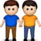 Men Holding Hands emoji on Apple iOS 5.1