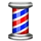 Barberstång emoji på iPhone (iOS 5.0)