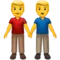 Muži držící se za ruce emoji na Apple iOS 14.5