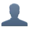Brustbild in Silhouette Emoji auf Apple iOS 9.1