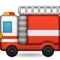 Πυροσβεστικό όχημα emoji στο iPhone (iOS 6.0)
