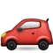 Automobile emoji on Apple iOS 9.0