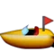Snabb motorbåt emoji på iPhone (iOS 5.0)
